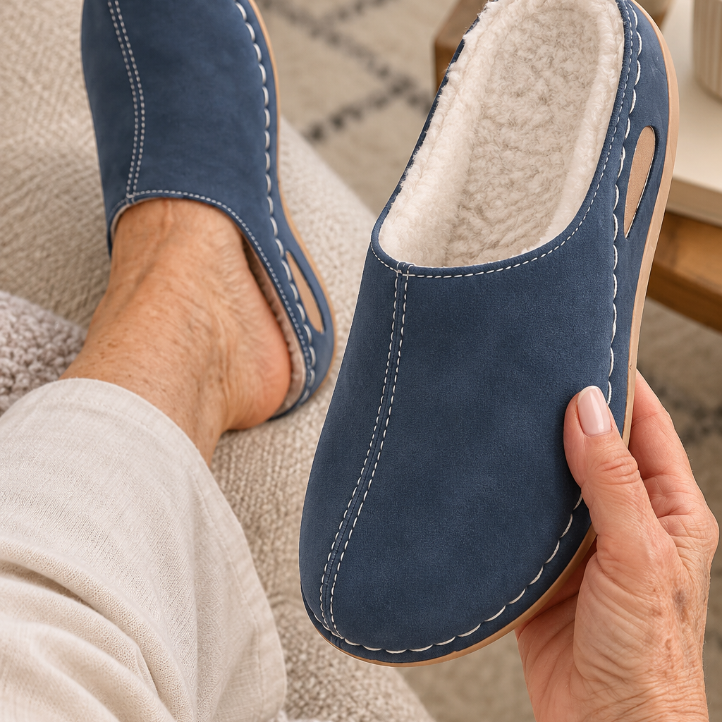 Anne | Pantoufles chaudes et confortables