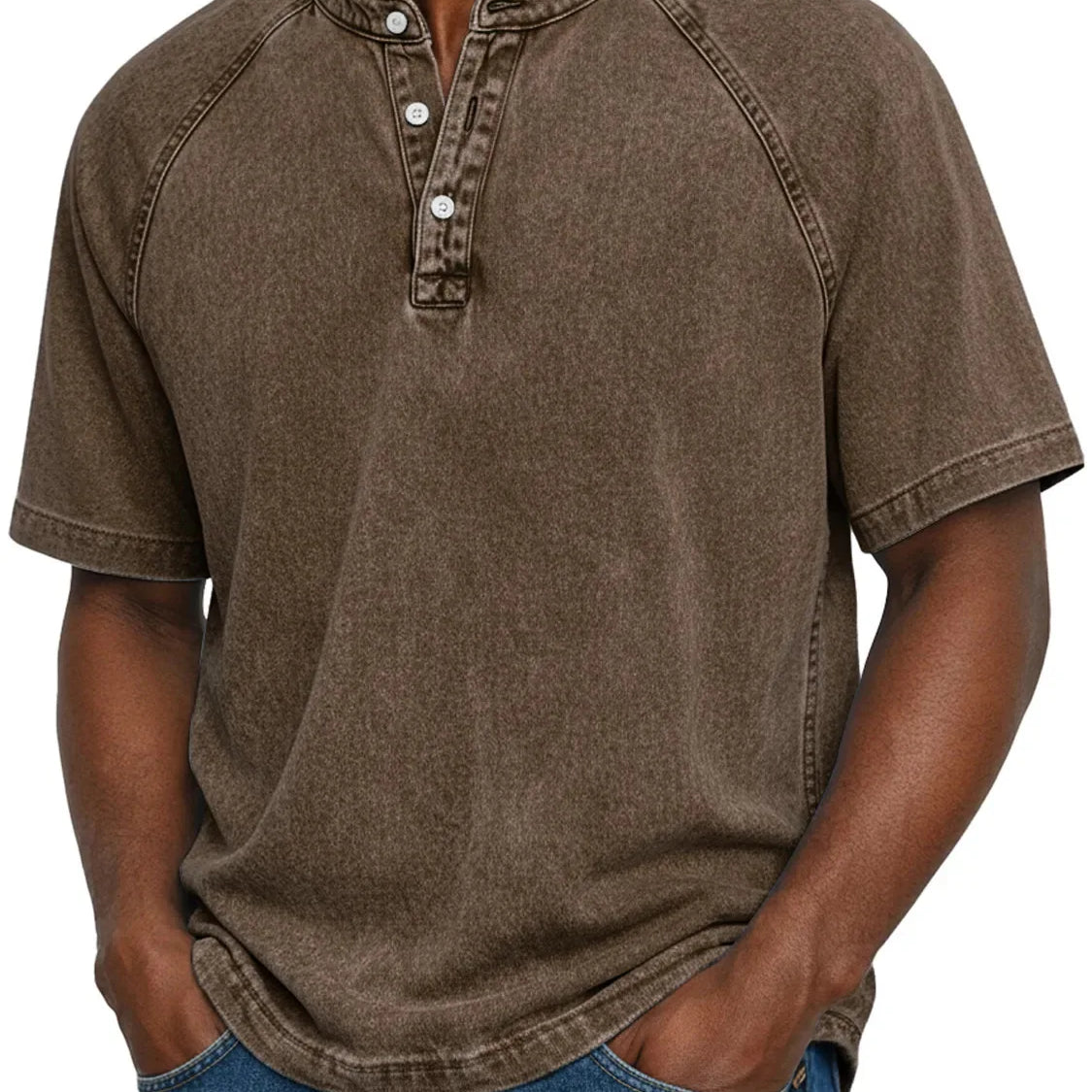 Maison | Chemise vintage boutonnée pour homme