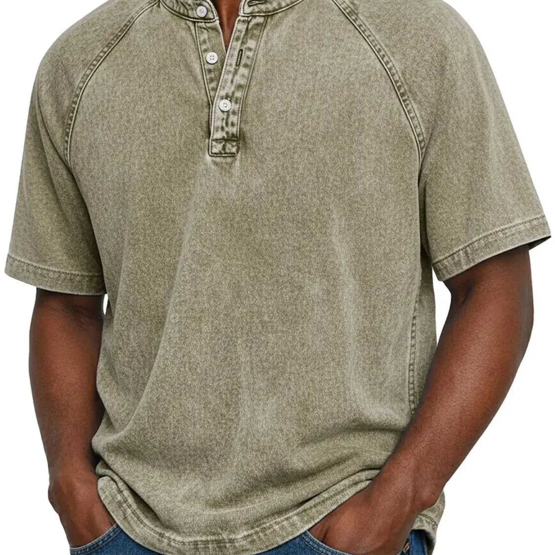 Maison | Chemise vintage boutonnée pour homme
