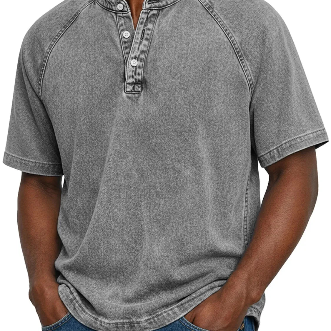 Maison | Chemise vintage boutonnée pour homme