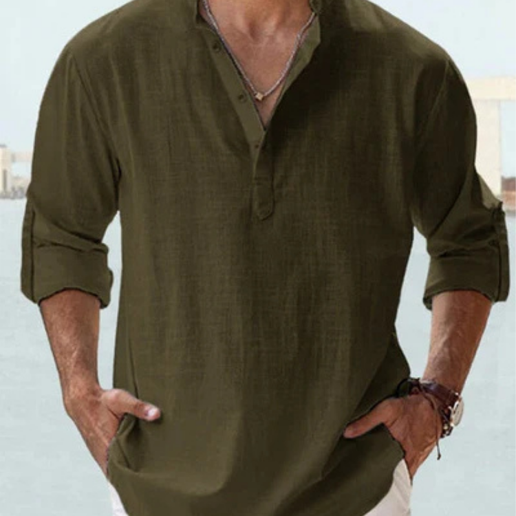 Camelio | Chemise respirante en lin