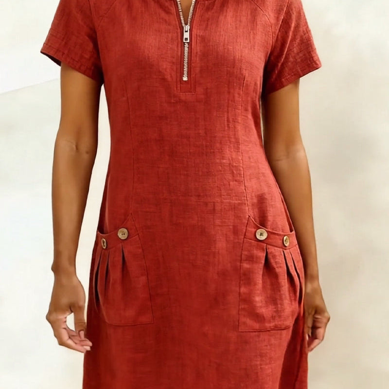 Robe Lina — L’élégance naturelle au quotidien